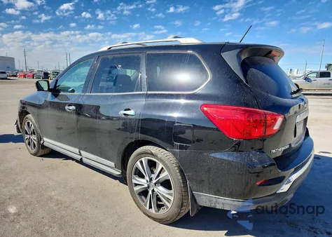 2018 Nissan Pathfinder Platinum from USA, damaged, VIN 5N1DR2MN4JC671305